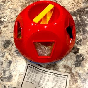 Tupperware shape sorter